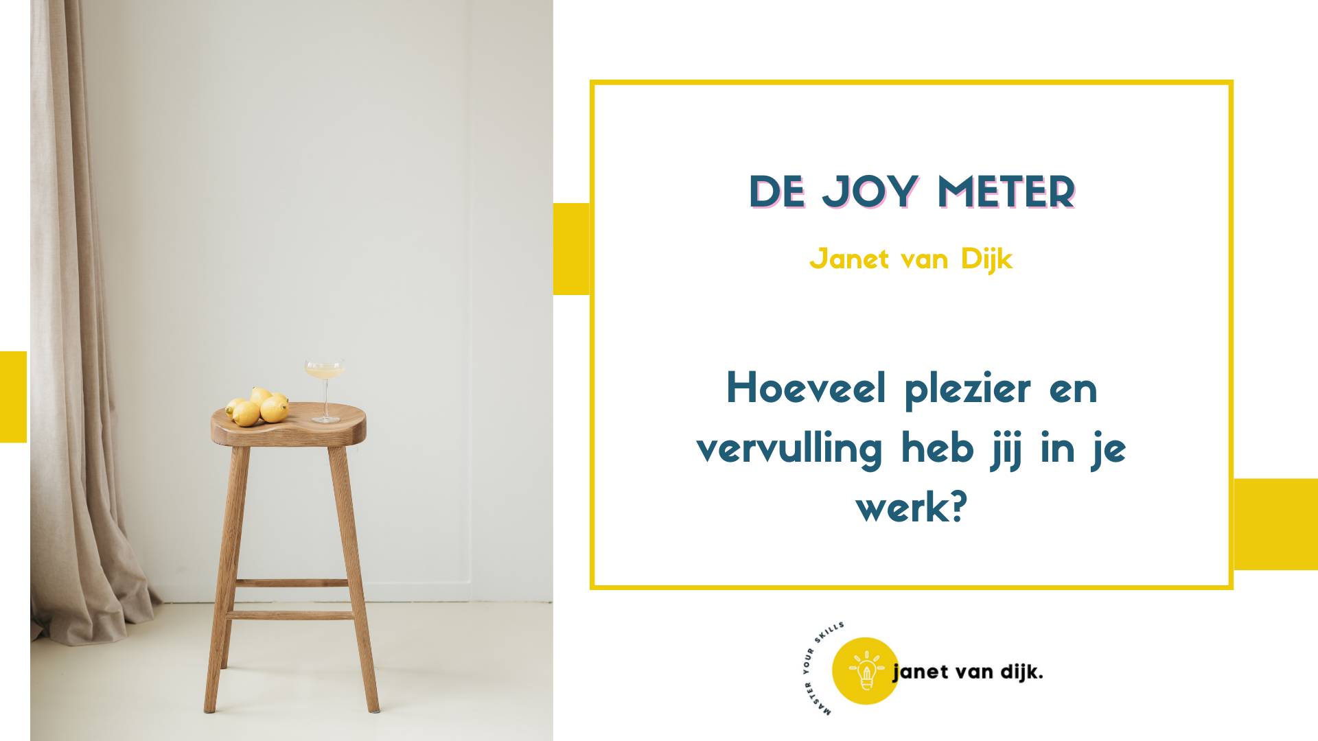 De JOY meter